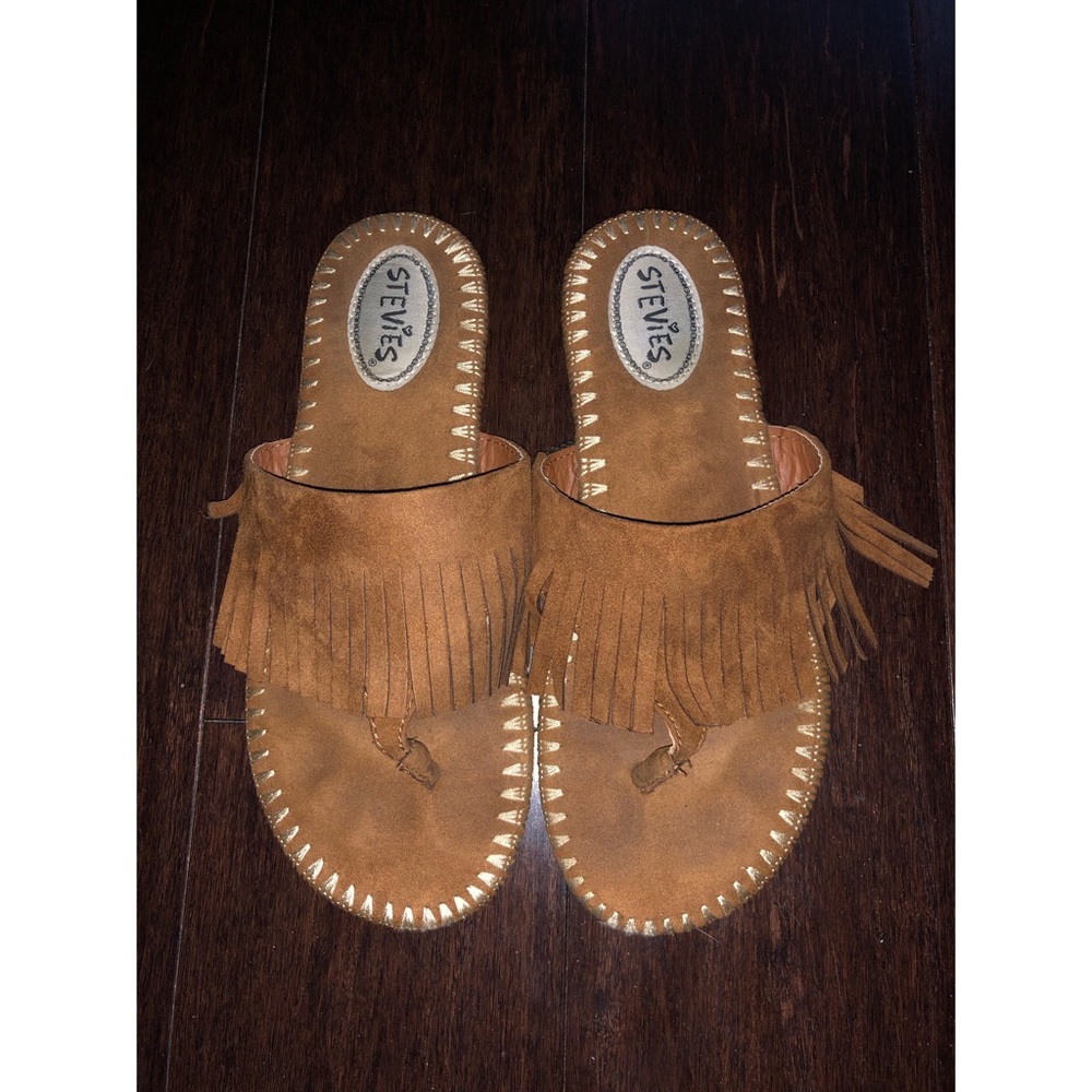 Fun, Fringe Sandals